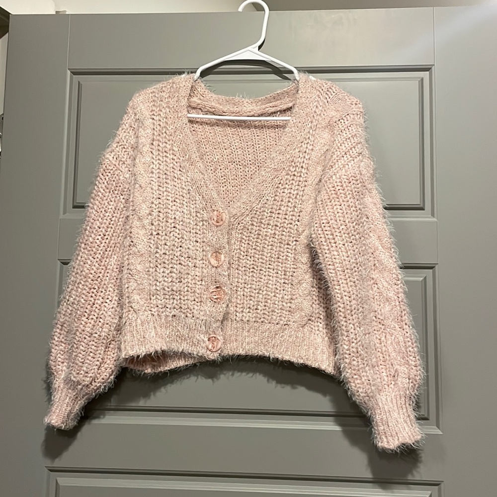 Pink Cardigan